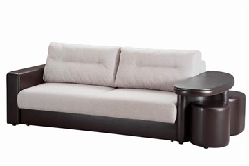 Прямой диван Сантана 4 БД со столом (НПБ) в Челябинске - предосмотр 2